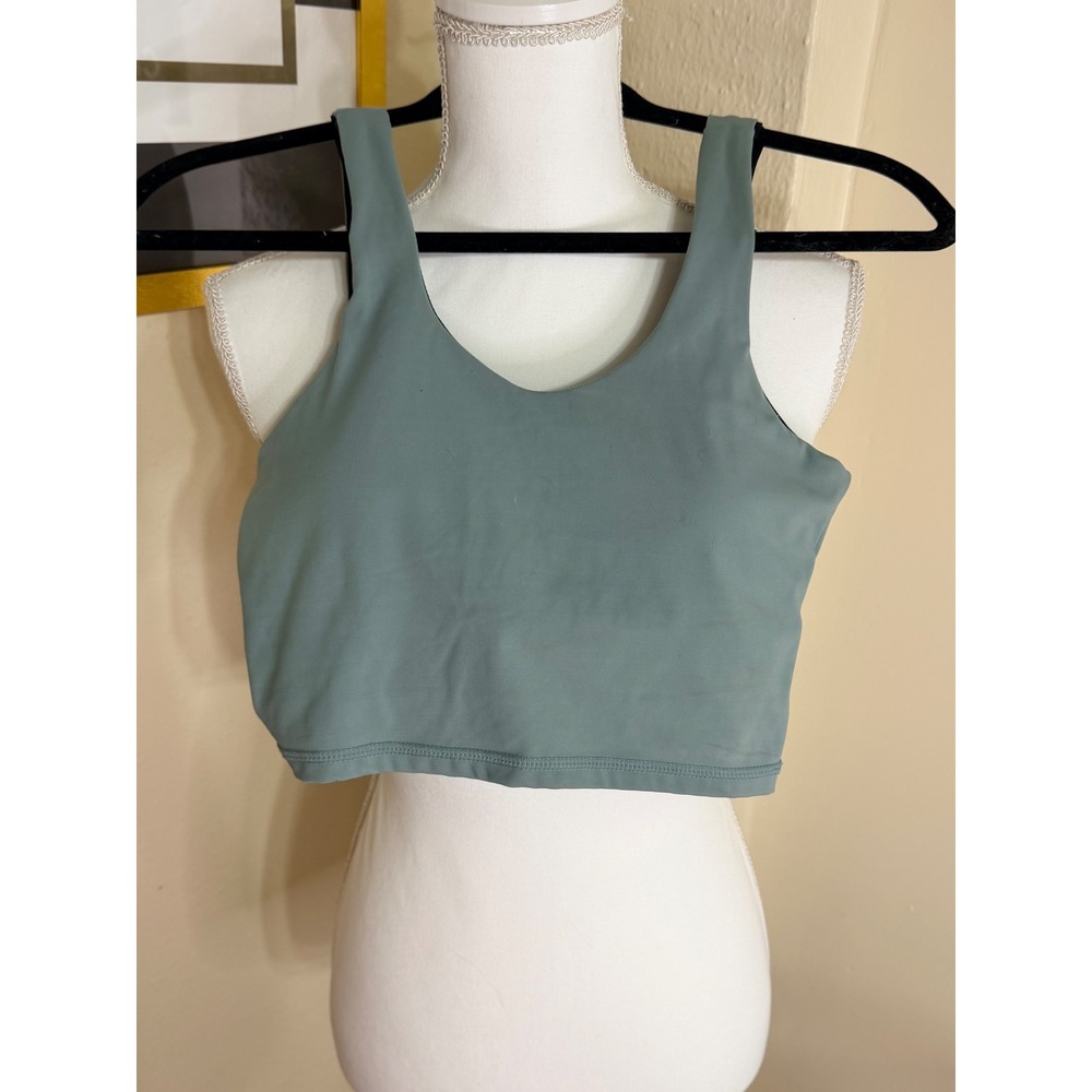 Varley Lets Go Kellam Bra Sage Green V-Neck Sports Bra XS RN150115